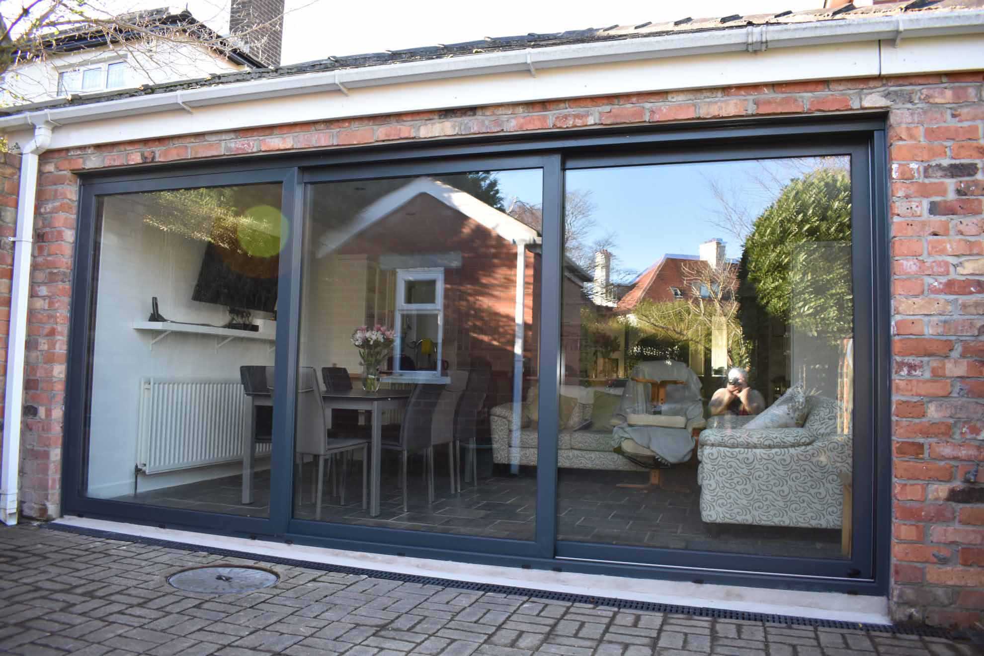 Triple Track Sliding Doors