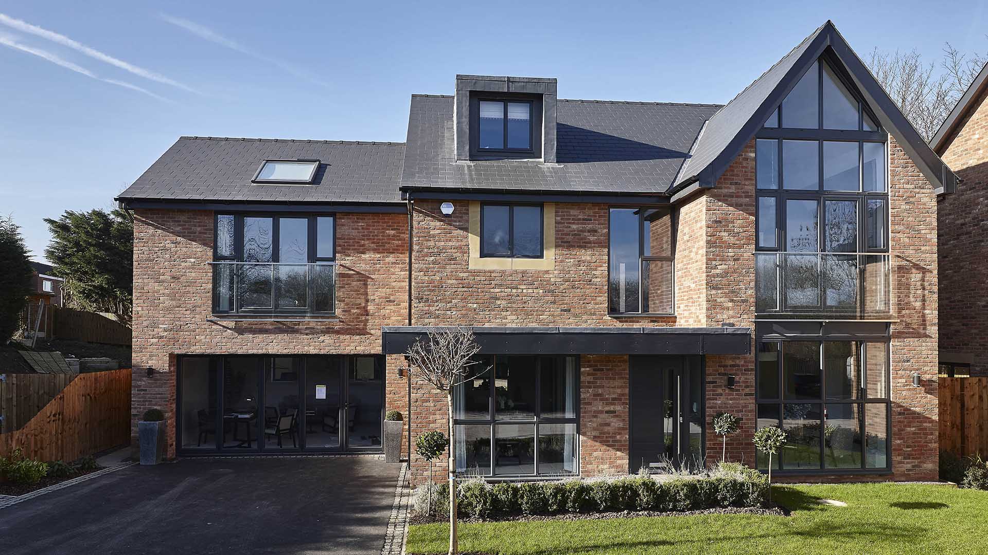 Grey Aluminium Windows