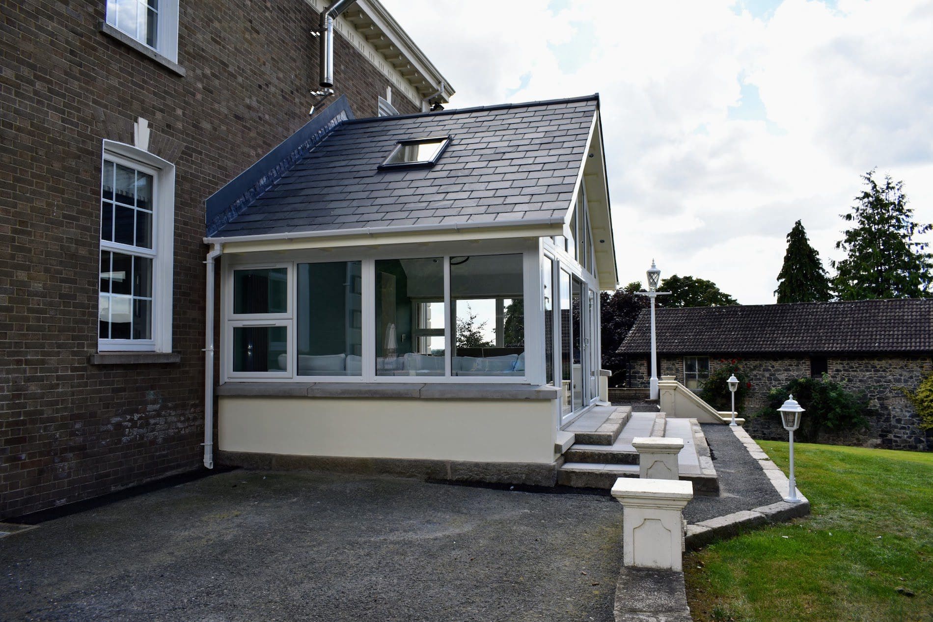 Slate Roof Sunroom