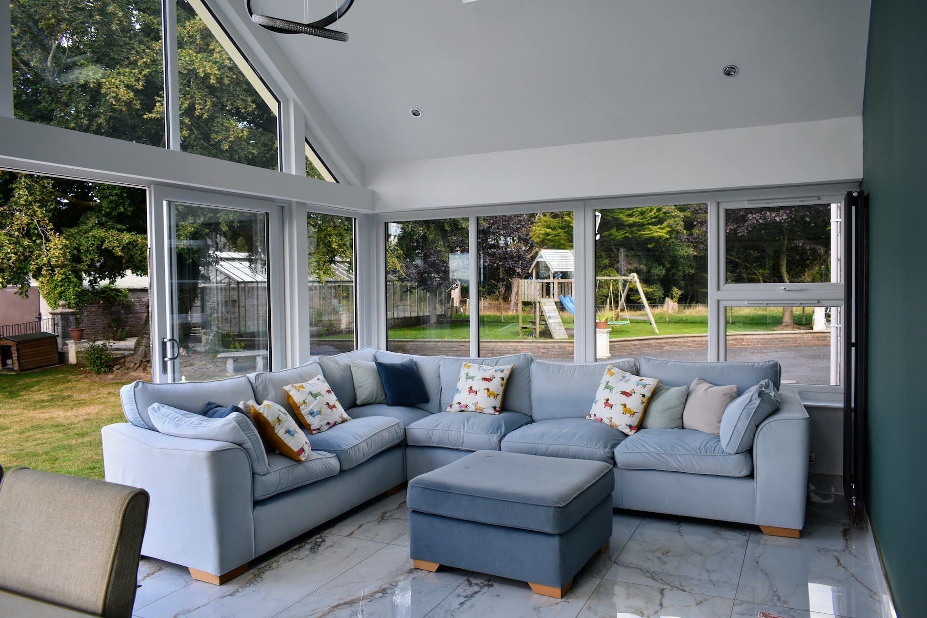 Inside Sunroom Extension