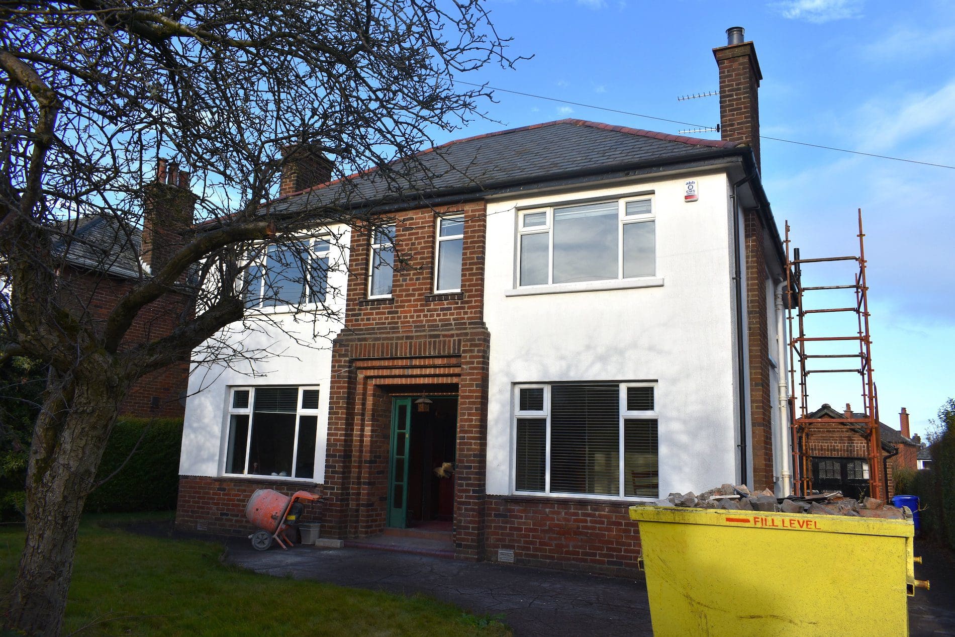 Belfast home renovation before image