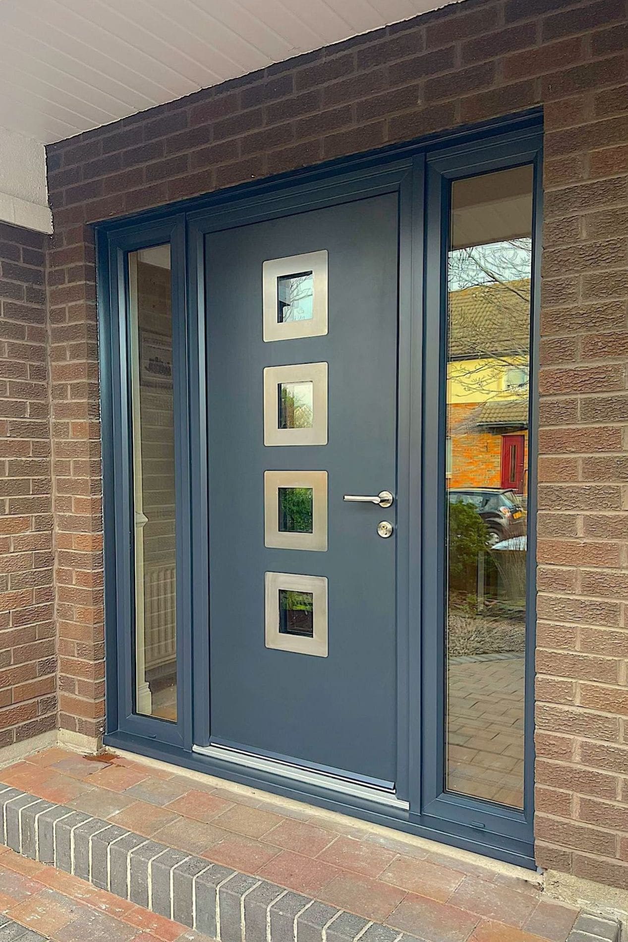 contemporary front door