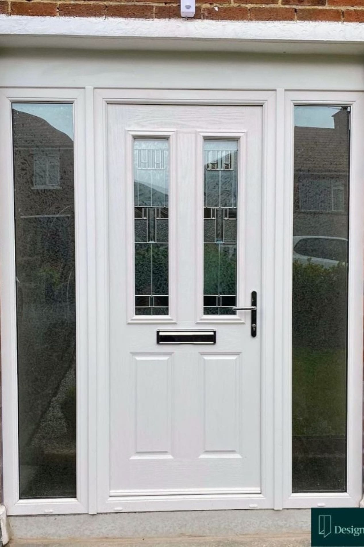white composite doors