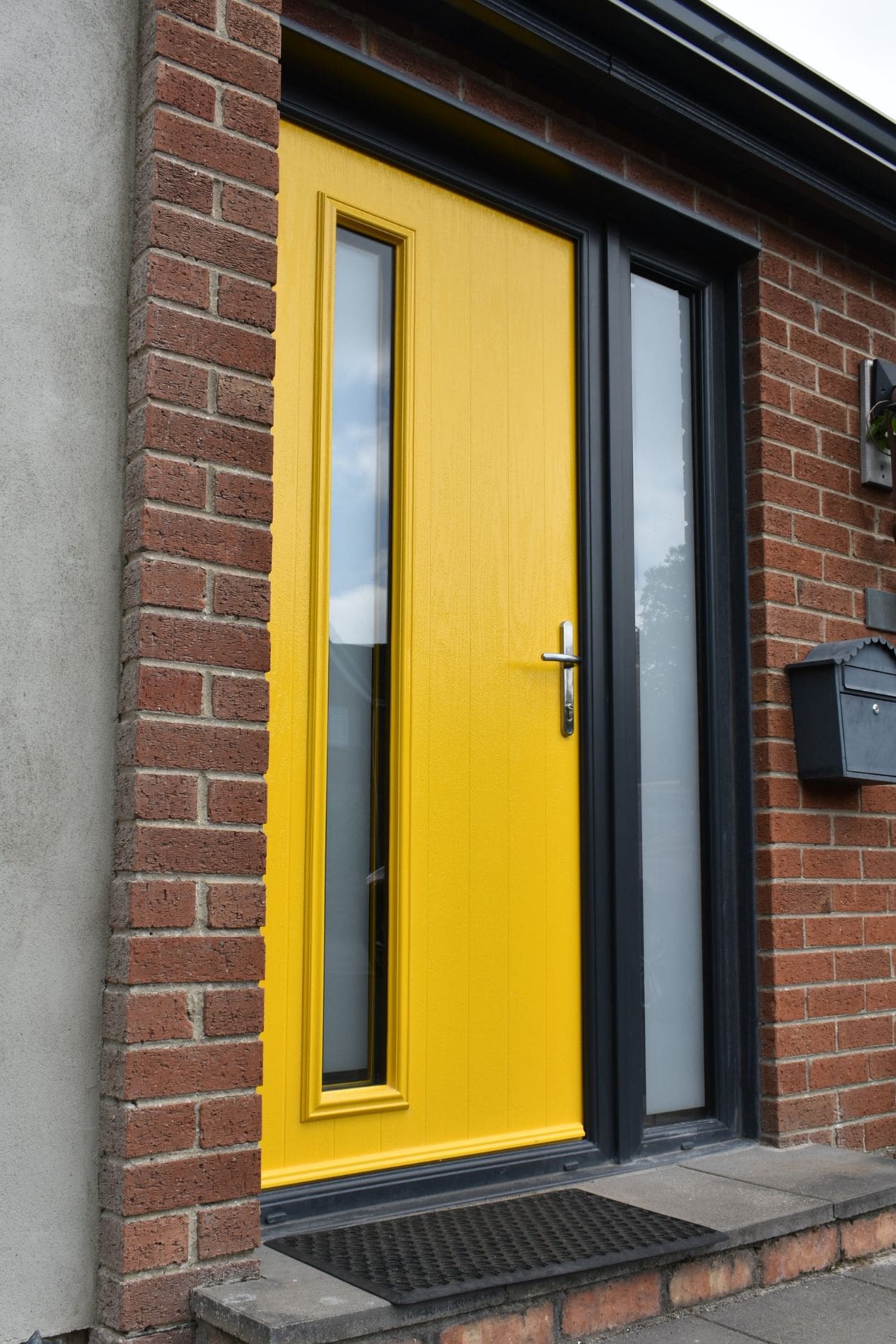 yellow composite door