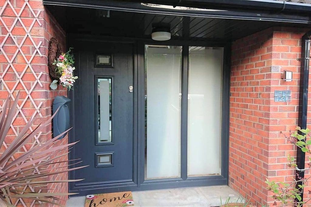 contemporary composite door