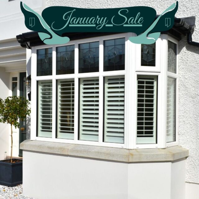 January Sale bay windows