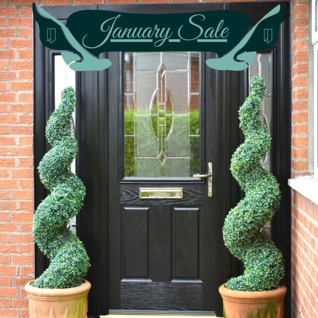 January Sale traditional composite doors