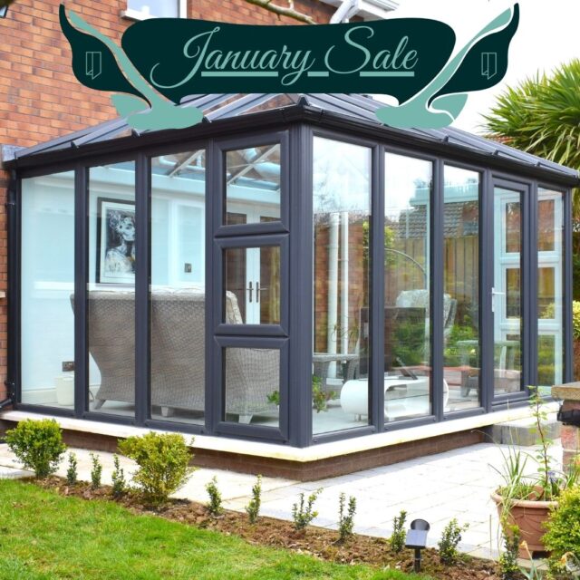 January Sale triple glazed conservatories