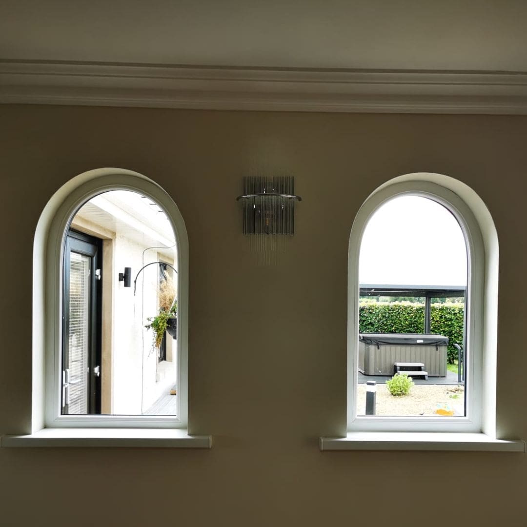 Curved PVC Windows